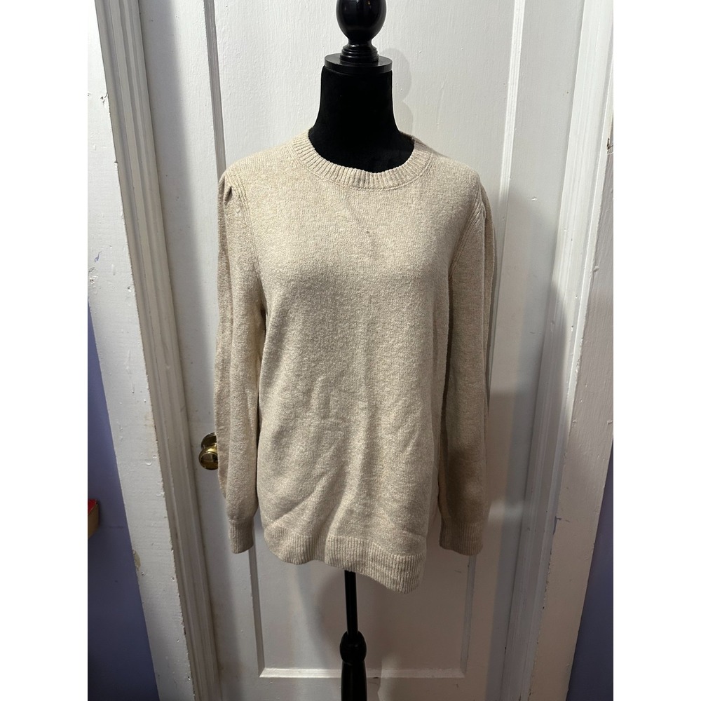 Amazon Essentials‎ Beige Knit Sweater in L